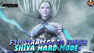 [FF7: Ever Crisis] - F2P Shiva Hard mode guide! Full Setup & Guide for EASY completion