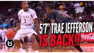 5'7" Trae Jefferson SHIFTIN' In COLLEGE! Full Highlights