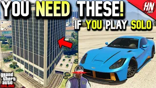 10 Things Every SOLO Player NEEDS In GTA Online!