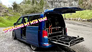 PIMPING MY MTB VAN WITH OVANO AND SHREDDING A NEW LOCATION!