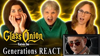 FAMILY REACTION!! Glass Onion: A Knives Out Mystery