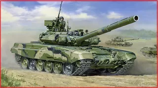 Покраска модели танка Т 90 / Звезда / 1:35 (Painting tank model T-90, Zvezda, 1:35)