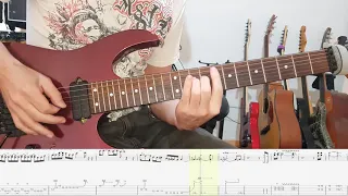 Pearl Jam - Even Flow (solo) with tabs