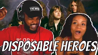 NEED TO GO TO A CONCERT NOW!! 🎵 Metallica Disposable Heroes Reaction
