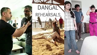 DANGAL REHEARSAL TIME For Aamir Khan, Fatima Sana Shaikh, Zaira Wasim And Other