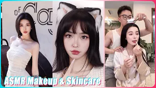 Mitsuisen✨Aesthetic Makeup Tutorial & Skincare Routine☘️Satisfying skincare🍃Beauty Secrets🌿386