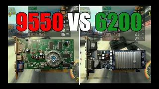 Radeon 9550 vs GeForce 6200 Test in 12 Games (No FPS Drop Capture Card)