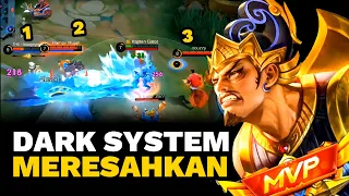 DARK SYSTEM MERESAHKAN | Hard Build Gatotkaca Carry Team