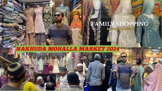 Nakhuda Mohalla Market Mumbai | Eid Ki Family Shopping Start | Ramadan Special | Eid Collection 2024