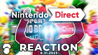 MARIO WONDER DIRECT 8.31.2023 REACTION || AAAAAAAAAAH