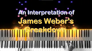 An Interpretation of Luca Sestak's James Weber's Breakdown | Blues Piano Improvisation