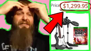 Discussing INSANE Rock Band Instrument Prices and BillTVShow