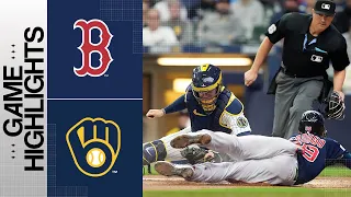 Red Sox vs. Brewers Game Highlights (4/23/23) | MLB Highlights