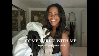 COME THRIFT WITH ME | +huge thrift haul