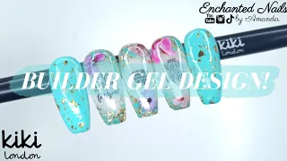 Builder Gel In A Bottle Nail Tutorial | Kiki London Easy Build Up Gel