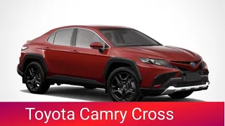 Новая Toyota Camry Cross 2022-2023