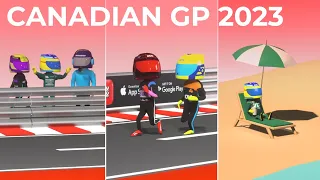 Canadian GP 2023 | Highlights | Formula 1 Animated Comedy