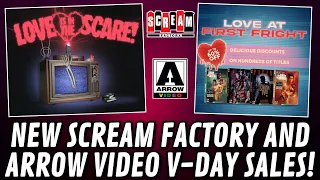 New Scream Factory And ARROW Video Valentine's DAY SALES! | Good Or Disappointing?