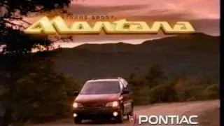 Pontiac Montana SUV commercial 1997