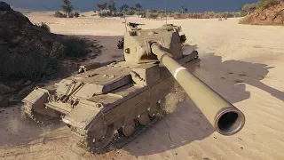 WoT FV215b (183) 12560 DMG - Airfield