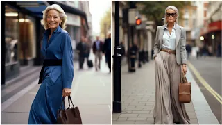 Beautiful and stylish people . London. Autumn Street Style.