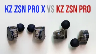 Comparativa Sonido KZ ZSN Pro X vs KZ ZSN Pro