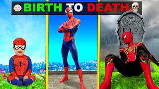 SPIDER-MAN BIRTH to DEATH in GTA 5