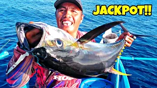 Jackpot! Bigeye Tuna at Tulingan Nahuli sa Maaksyong Pangingisda