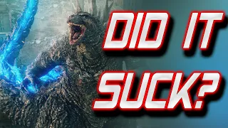 GODZILLA MINUS ONE MOVIE REVIEW | Did It Suck? | Let's Talk Episode 82