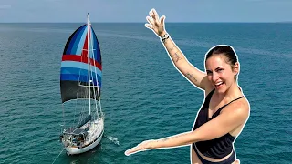 Flying our BIGGEST Sail for the FIRST TIME! EP. 105