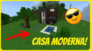 MINECRAFT: casa simples e moderna! (parte 2)