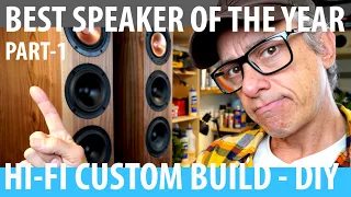 CHR Tower Speakers Part 1 | High Power | DIY | Markaudio CHR-90 Fullrange + SB Acoustics Woofers