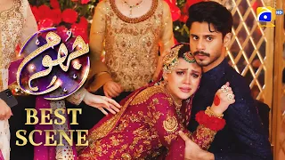 Jhoom Episode 15 || 𝐁𝐞𝐬𝐭 𝐒𝐜𝐞𝐧𝐞 𝟎𝟏 ||  Haroon Kadwani - Zara Noor Abbas || Har Pal Geo