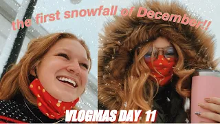 Snow Vlog!! || VLOGMAS DAY 11 || December 11, 2020