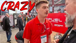 Things get fired up at Milwaukee tools