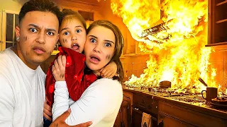 OUR DAUGHTER ALMOST BURNED DOWN OUR HOUSE...