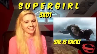 Supergirl 3x01 Girl of Steel | Reaction