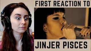 SINGERS FIRST REACTION TO JINJER - PISCES (LIVE)