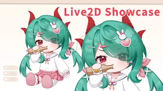 ✨Live2D Chibi Showcase:💚 kazemihimari