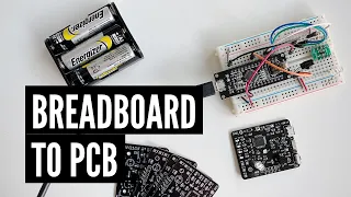 Design considerations for transferring a breadboard prototype to a custom PCB