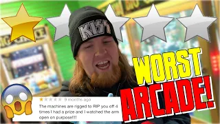 WORST REVIEWED ARCADE IN MY CITY!! (1 STAR) **HORRIBLE**