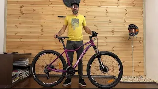 Bicicleta Mtb Devron 2023 Riddle RW1.7 - Unboxing si cum montezi corect bicicleta