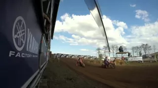 Tim Gajser crash MXGP of Germany MXGP race 2 - motocross 2016