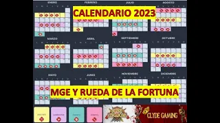 COMANDANTES DE MGE Y RUEDA DE LA FORTUNA 2023.