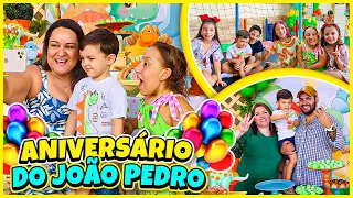 Maria Clara, Jessica e amigos no aniversário de 3 anos do João Pedro - Clau Santana e MC Divertida