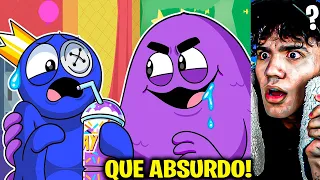 GRIMACE SHAKE Vs. BLUE! RAINBOW FRIENDS 2 Animação