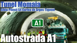 AUTOSTRADA A1 | Tunel Momaia Ep. 4 | S4 Curtea de Arges - Tigveni | 24.11.23 | How to build a tunnel