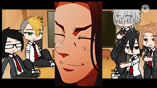 Past Baji and Chifuyu + Classmates react. (Tokyo Revengers)