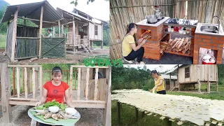 FULL VIDEO: 60 Days Building Farm Life - Build a Kitchen, Make a Bathroom, Catch Fish And Cook