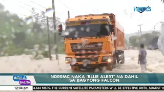 NDRRMC naka ‘blue alert’ na dahil sa Bagyong Falcon